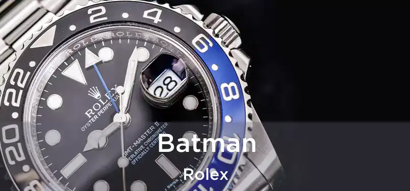  Batman Rolex