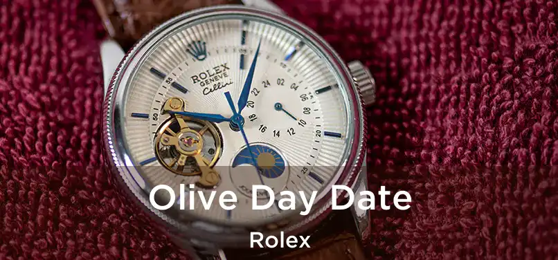  Olive Day Date Rolex